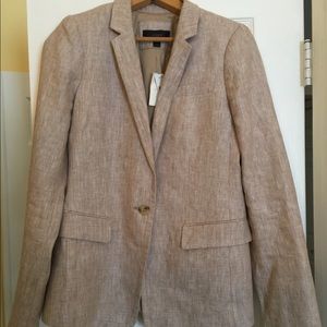 J crew linen blazer